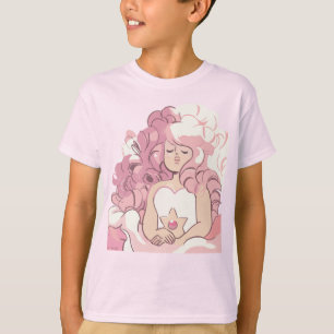 Steven Universe Rose Quartz Illustration T-Shirt