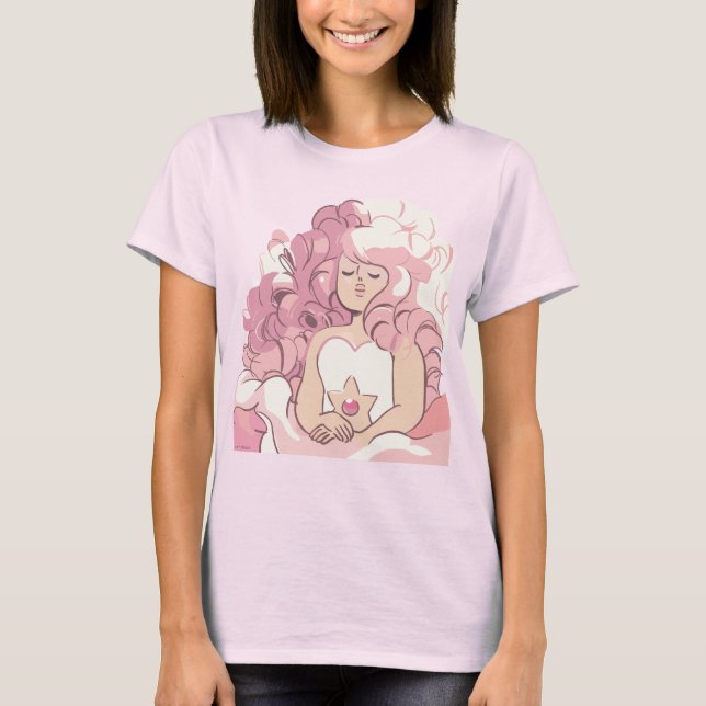 Steven Universe | Rose Quartz Illustration T-Shirt (Front)