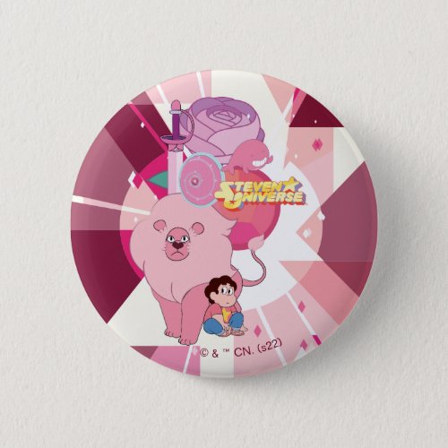 Steven Universe  Rose Quartz Legacy Button