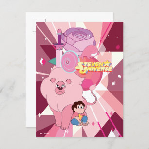 Steven Universe Rose Quartz Legacy Postcard