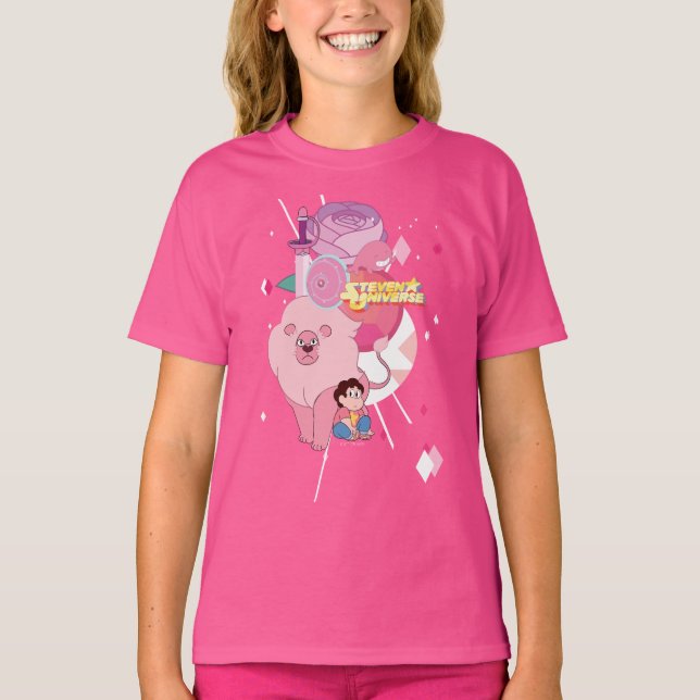 Steven Universe | Rose Quartz Legacy T-Shirt (Front)