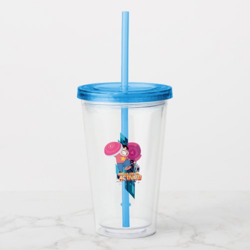 Steven Universe  Serious Steven Activate Acrylic Tumbler