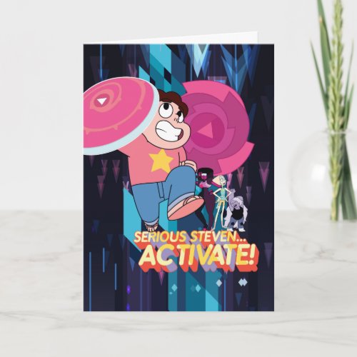 Steven Universe  Serious Steven Activate Card