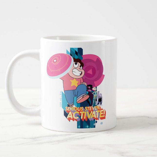 Steven Universe | Serious Steven… Activate! Giant Coffee Mug (Left)