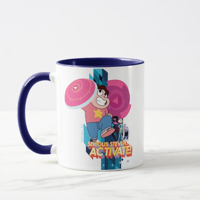 Steven Universe | Serious Steven… Activate! Mug (Left)