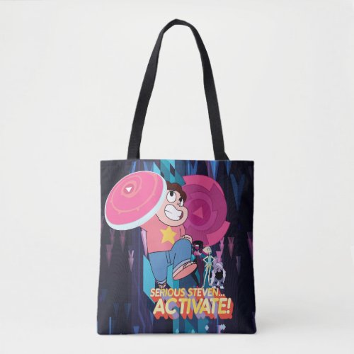 Steven Universe  Serious Steven Activate Tote Bag