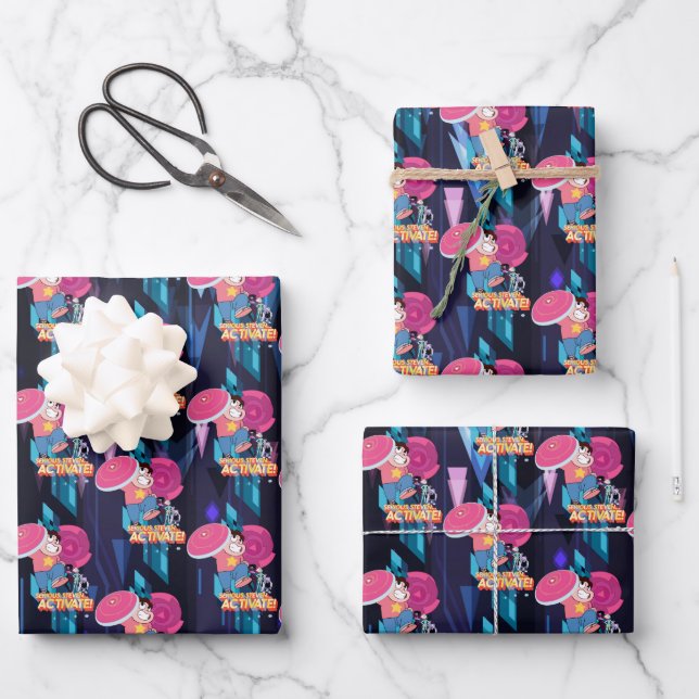 Steven Universe | Serious Steven… Activate! Wrapping Paper Sheets (Front)