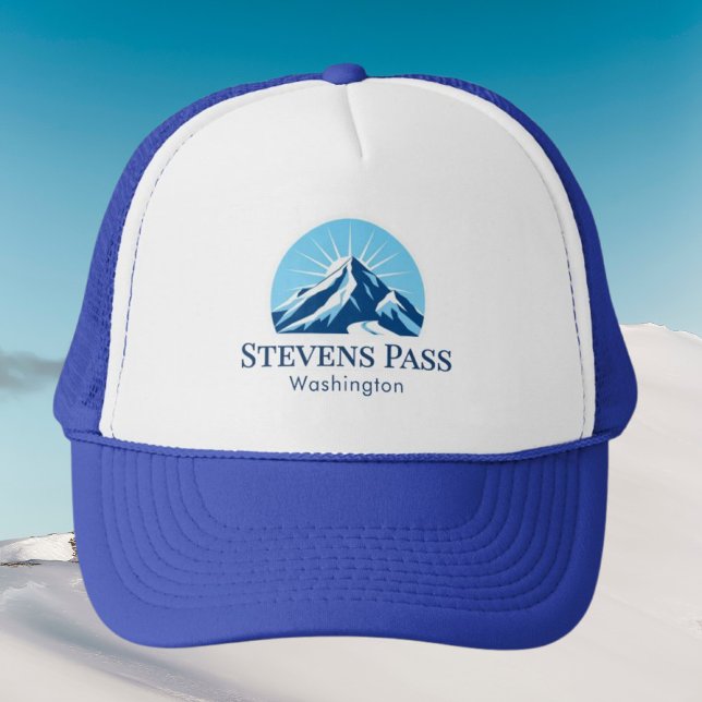 Stevens Pass Washington ski resort Hat (Creator Uploaded)