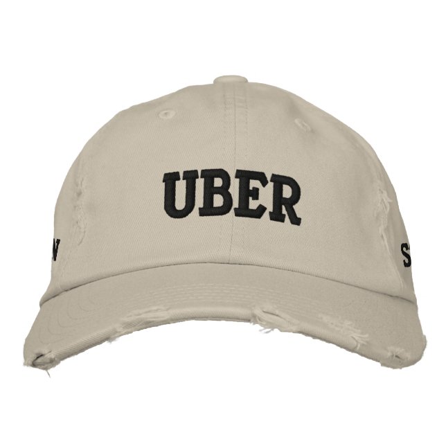 Steven's Uber Embroidered Cap (Front)