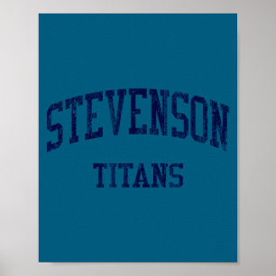 Stevenson high school hs sterling heights mi poster