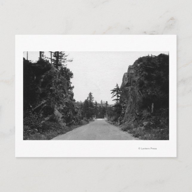 Stevenson Pass, WA View North Bank Highway Postcard (Front)