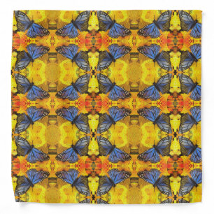 Steve's Blue Butterfly bandana