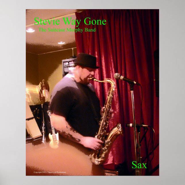 Stevie Ray Gone Poster (Front)