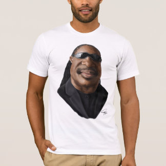 Stevie Wonder Caricature T-Shirt