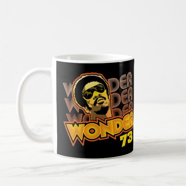 Stevie Wonder T-ShirtStevie Wonder 73 T-Shirt_by C Coffee Mug (Left)
