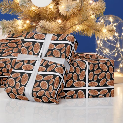 Stew pattern wrapping paper