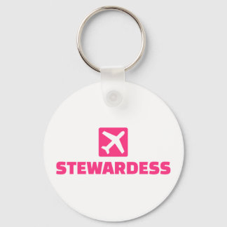 Stewardess Keychain