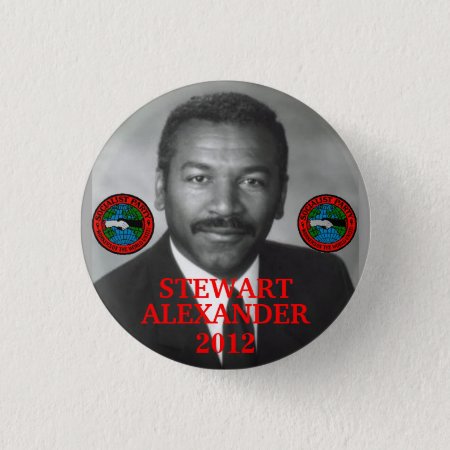 Stewart Alexander 2012 Pinback Button