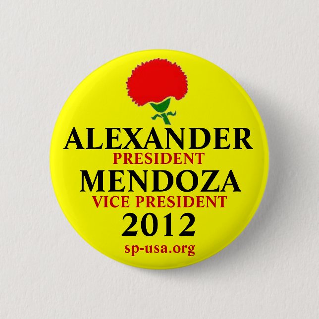 Stewart Alexander 2012 Pinback Button (Front)