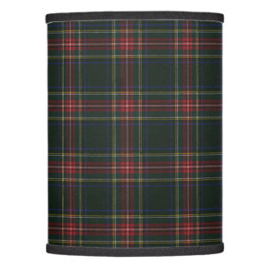 Stewart Black Modern Scottish Tartan Lamp Shade