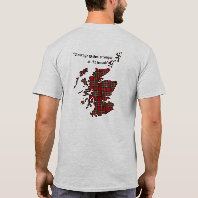 Stewart Clan Adult T-Shirt (Back)