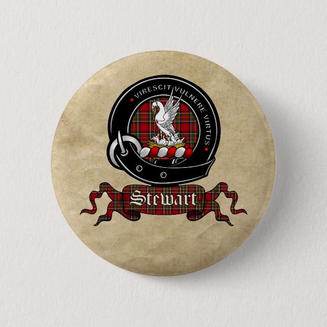 Stewart Clan Badge Buttons (Front)