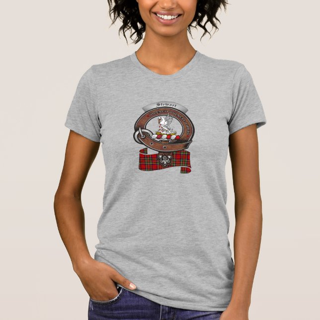 Stewart Clan Badge Women's T-Shirt (Front)