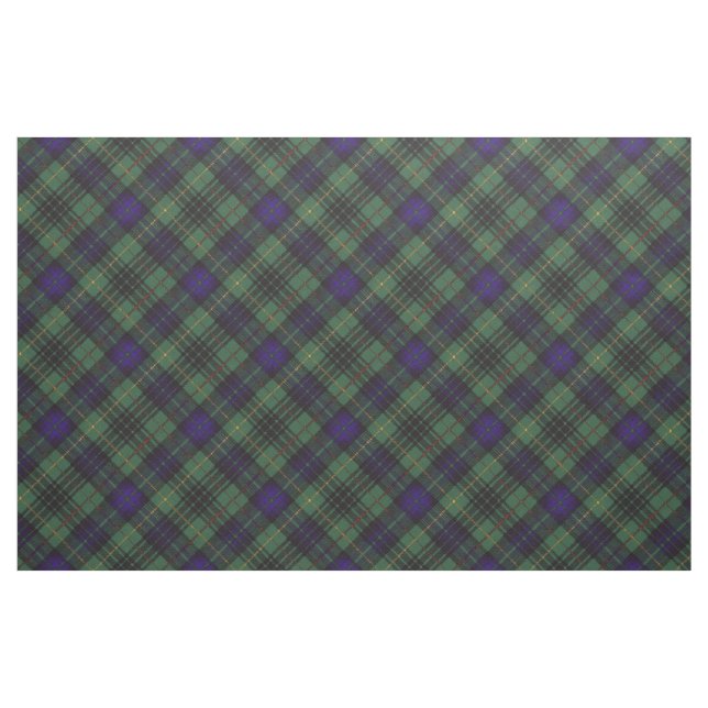 Stewart clan Hunting Plaid Scottish tartan Fabric (Yard)
