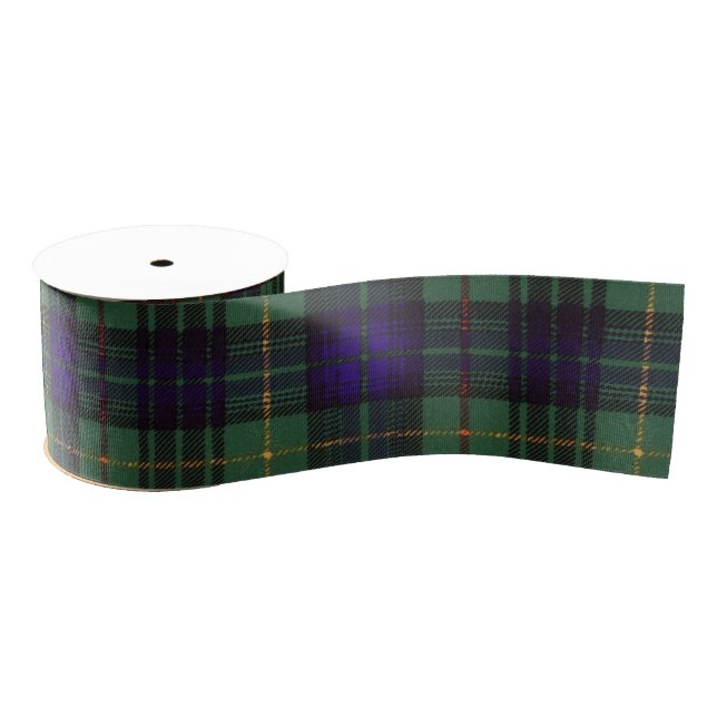 Stewart clan Hunting Plaid Scottish tartan Grosgrain Ribbon (Spool)