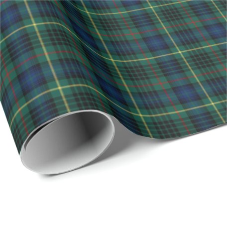 Leslie Hunting Tartan Vintage Leaves Hawaiian Shirt main image 1