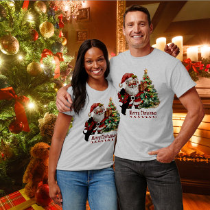 Stewart Clan Scottie Dog Christmas Personalized  T-Shirt