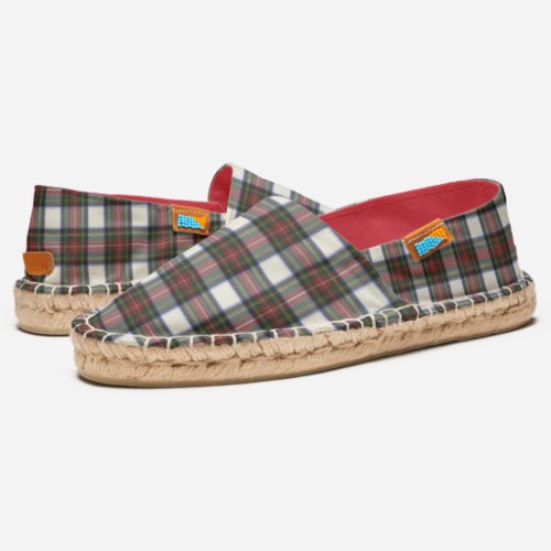 Stewart  Dress Modern Original Scottish Tartan Espadrilles