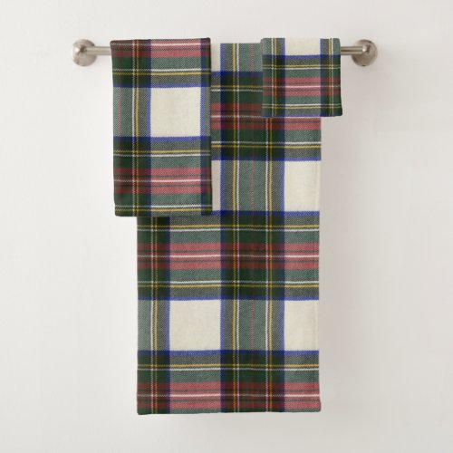 Stewart Dress Modern Original Tartan Bath Towel Set