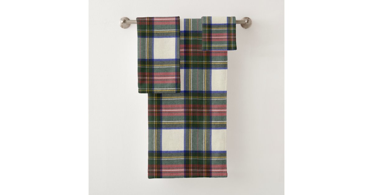 Stewart Dress Modern Tartan Shower Curtain main image 1