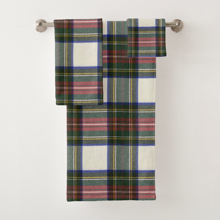 Stewart Dress Modern Original Tartan Bath Towel Set Zazzle