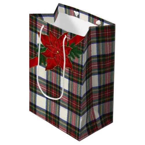 Stewart Dress Modern Scottish Tartan Medium Gift Bag