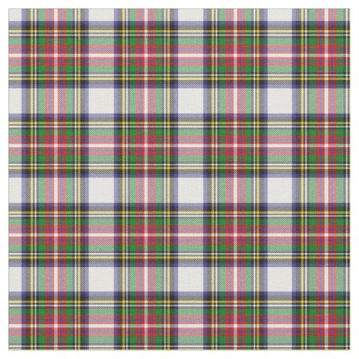 Stewart Dress Modern Tartan Fabric