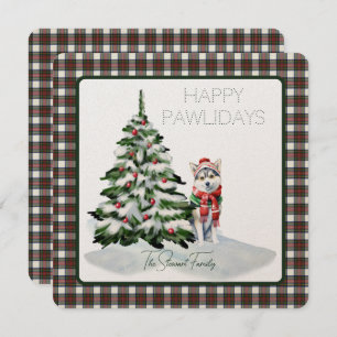 Stewart Dress Modern Tartan Happy Pawlidays Dog