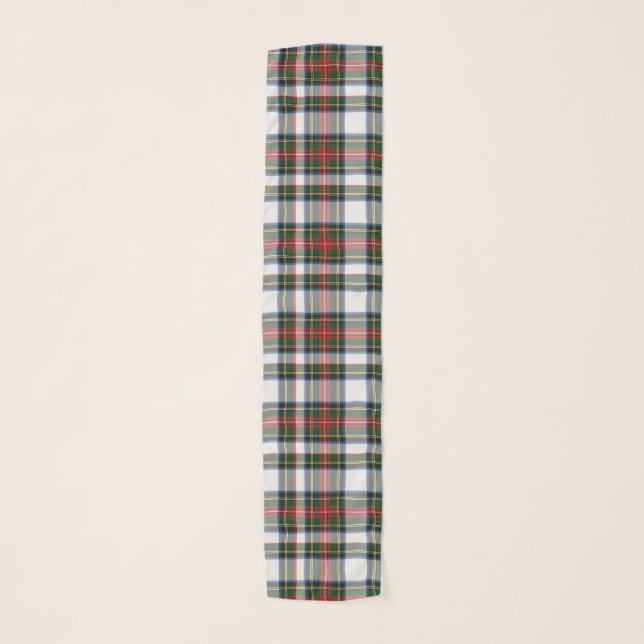 Stewart Dress Tartan Chiffon Scarf (Front)