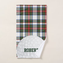 Stewart Dress Tartan Plaid Golf Towel