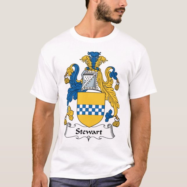 Stewart Family Crest T-Shirt (Front)