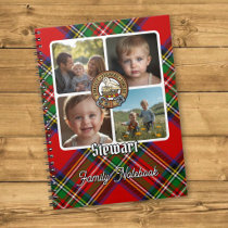 Stewart Family Photo Collage Notebook