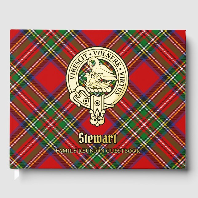 Stewart Family Reunion Guest Book (Front)