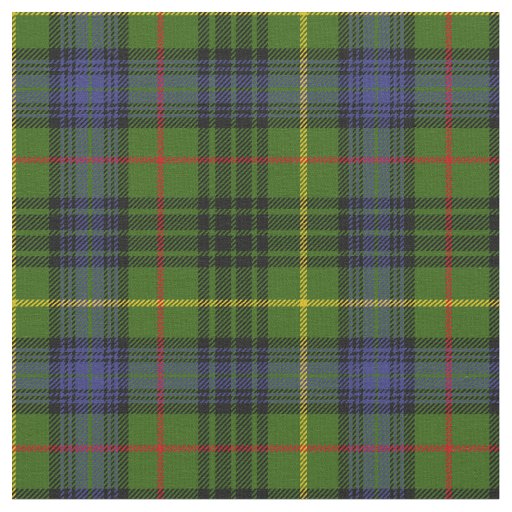 Stewart Hunting Tartan Print Fabric