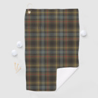 Stewart Hunting Weathered Tartan Plaid Pattern