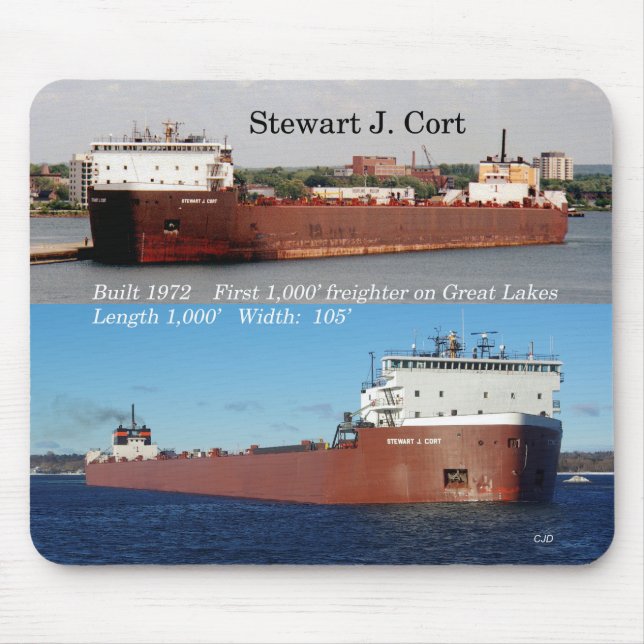 Stewart J. Cort 2 picture mousepad (Front)