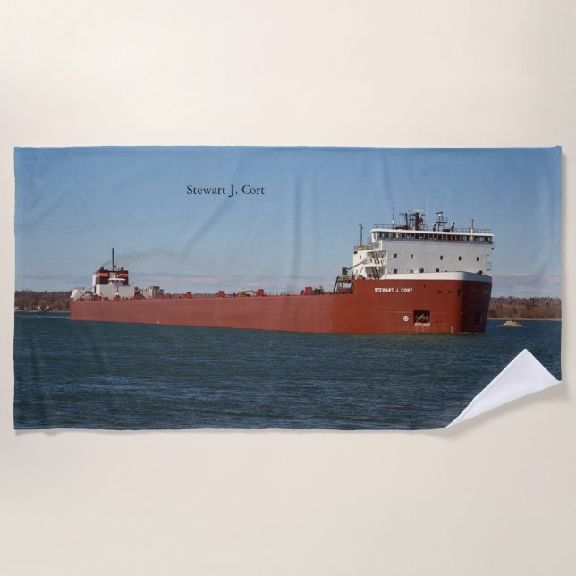Stewart J. Cort beach towel (Front)