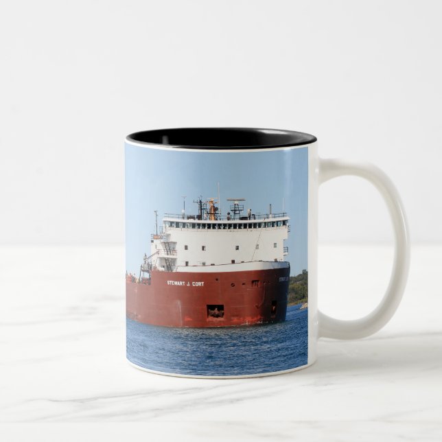 Stewart J. Cort Great Lakes Freighter Coffee Mug (Right)