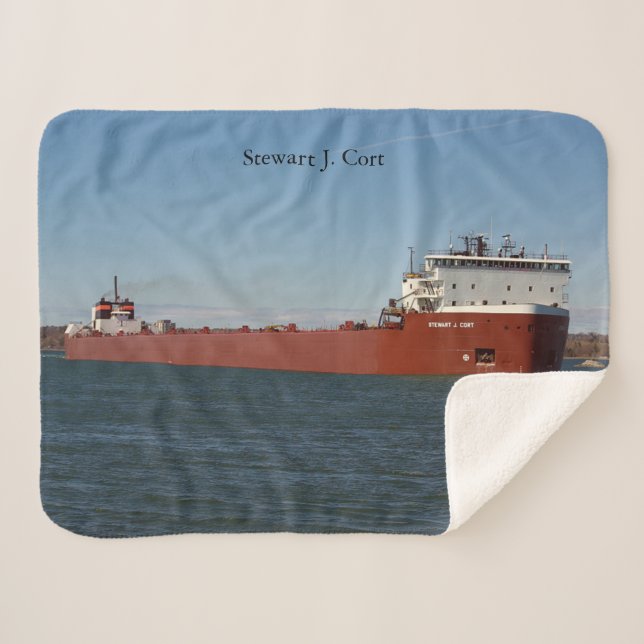 Stewart J. Cort sherpa blanket (Front (Horizontal))