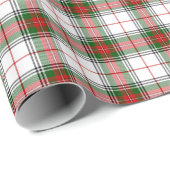 Stewart King George Tartan Plaid Wrapping Paper (Roll Corner)